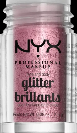 NYX Professional Makeup Kasvomeikit<Face & Body Glitter kimalle kasvoille ja vartalolle 2,5 g