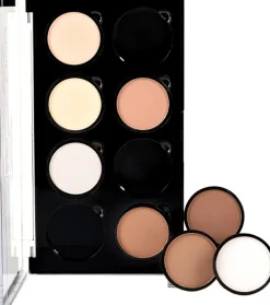 NYX Professional Makeup Kasvomeikit<Highlight & Contour Pro Palette korostusväripaletti 8 x 2,7 g