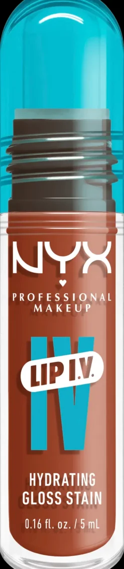 NYX Professional Makeup Huulimeikit<Lip I.V. Hydrating Gloss Stain huulikiilto 5 ml