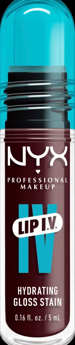 NYX Professional Makeup Huulimeikit<Lip I.V. Hydrating Gloss Stain huulikiilto 5 ml