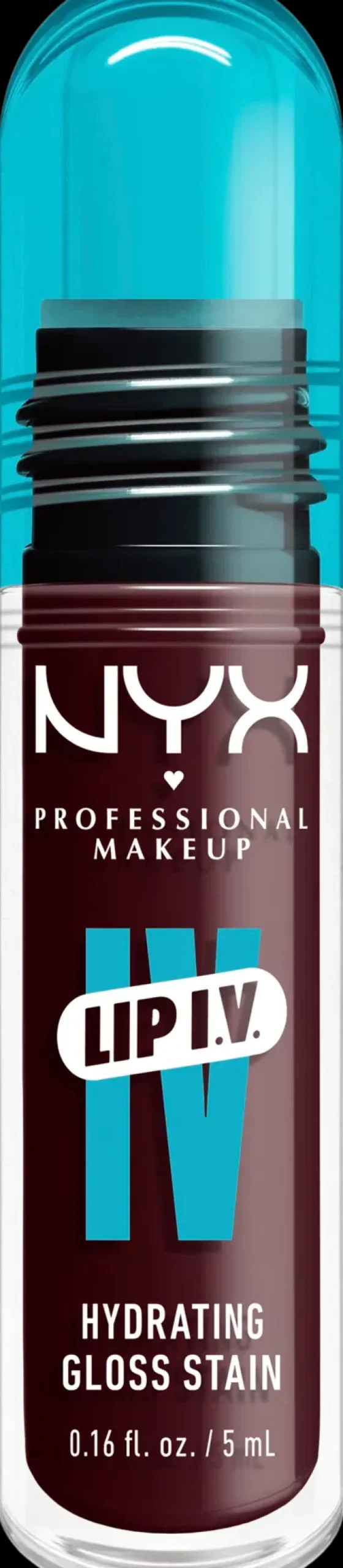 NYX Professional Makeup Huulimeikit<Lip I.V. Hydrating Gloss Stain huulikiilto 5 ml