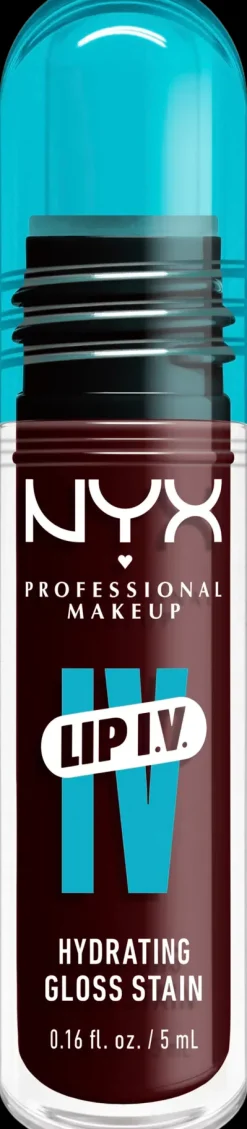 NYX Professional Makeup Huulimeikit<Lip I.V. Hydrating Gloss Stain huulikiilto 5 ml