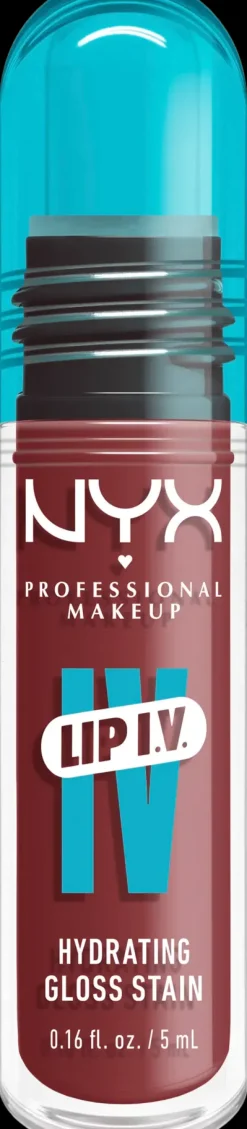 NYX Professional Makeup Huulimeikit<Lip I.V. Hydrating Gloss Stain huulikiilto 5 ml