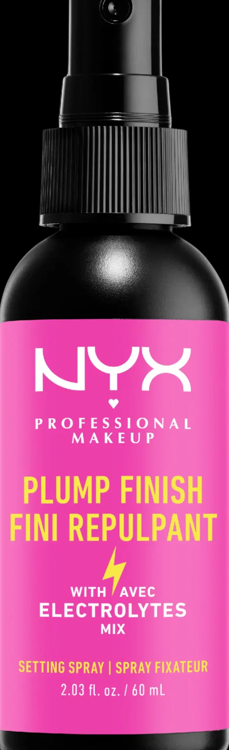 NYX Professional Makeup Kasvomeikit<Plump Finish Setting Spray meikinkiinnityssuihke 60 ml