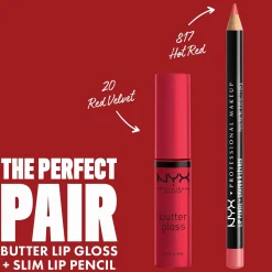 NYX Professional Makeup Huulimeikit<Slim Lip Pencil huultenrajauskynä 1 g