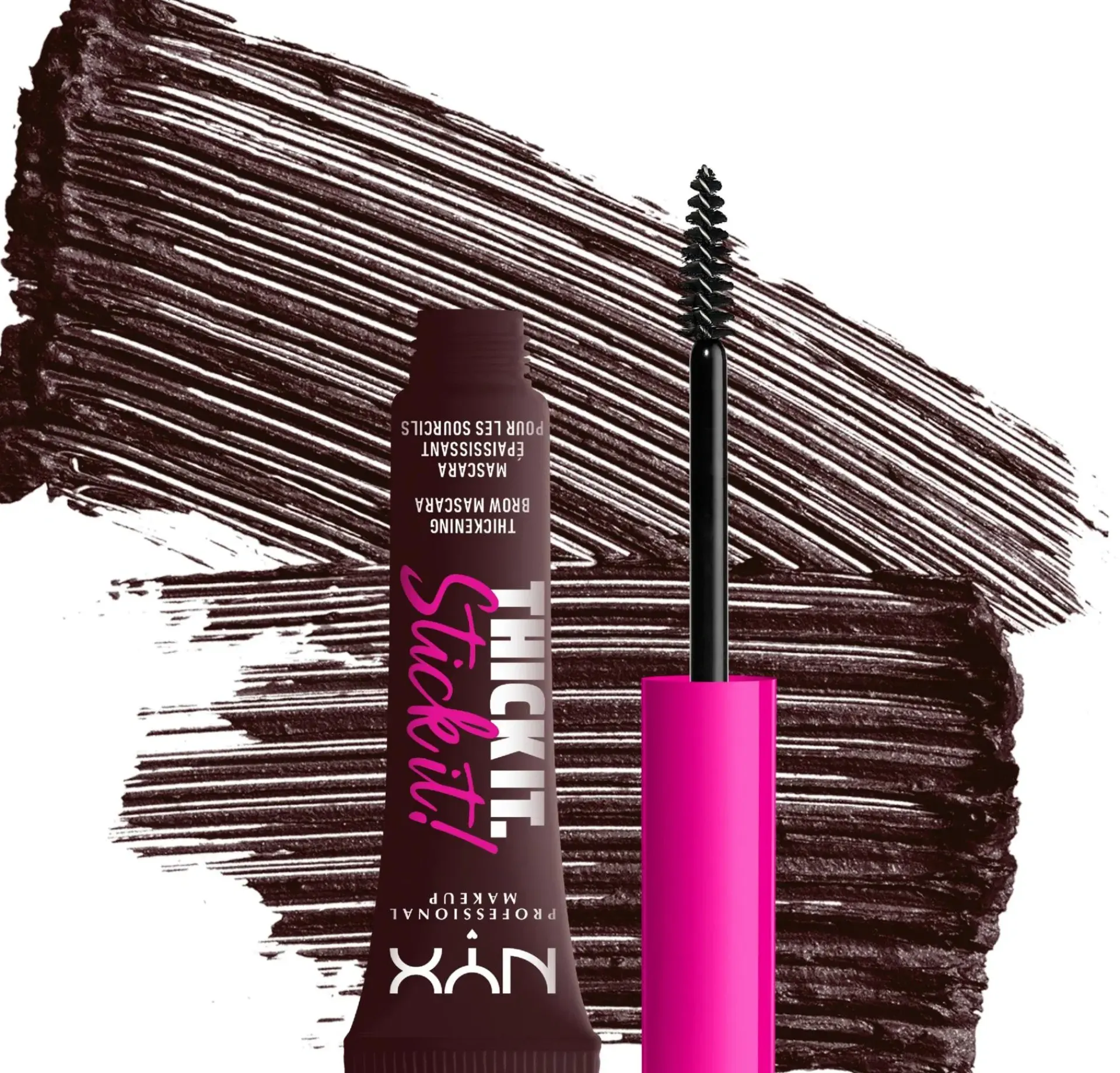 NYX Professional Makeup Silmämeikit<Thick it. Stick It! kulmamaskara 7 ml
