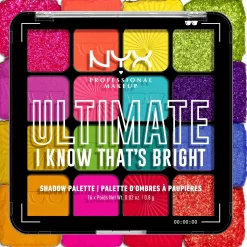 NYX Professional Makeup Silmämeikit<Ultimate Shadow Palette -luomiväripaletti 04W I Know That's Bright 13,28 g