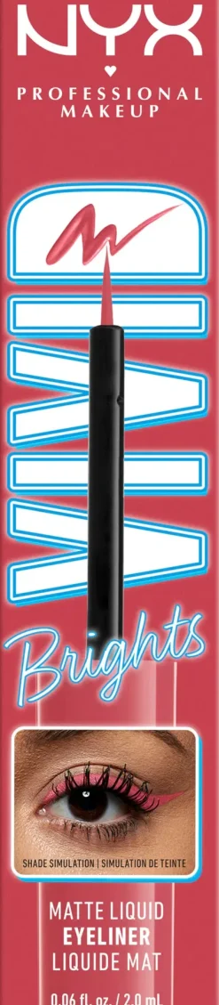 NYX Professional Makeup Silmämeikit<Vivid Bright Liquid Liner silmänrajauskynä 2 ml