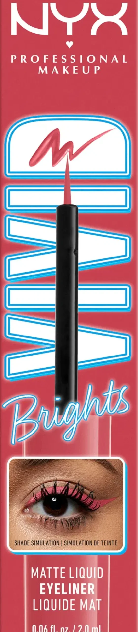 NYX Professional Makeup Silmämeikit<Vivid Bright Liquid Liner silmänrajauskynä 2 ml
