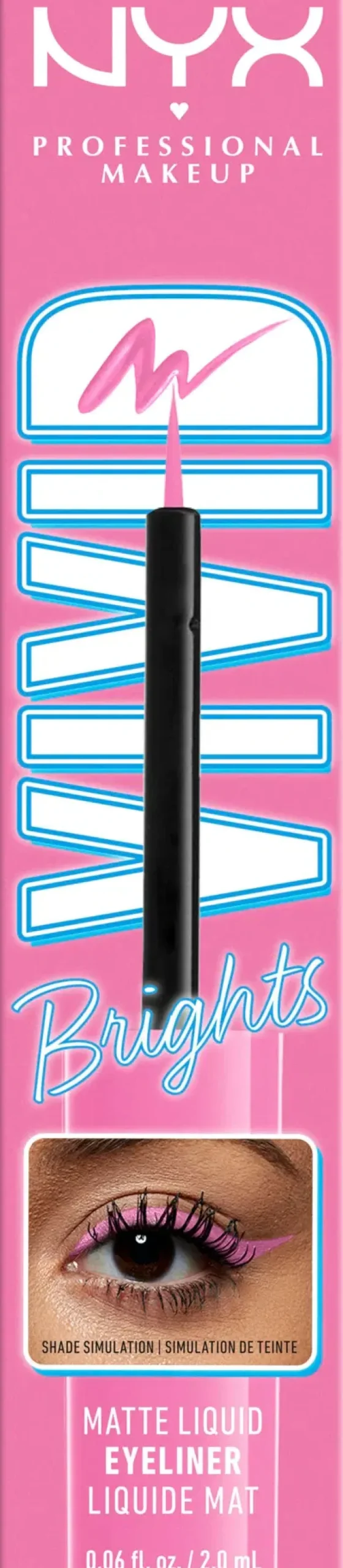 NYX Professional Makeup Silmämeikit<Vivid Bright Liquid Liner silmänrajauskynä 2 ml