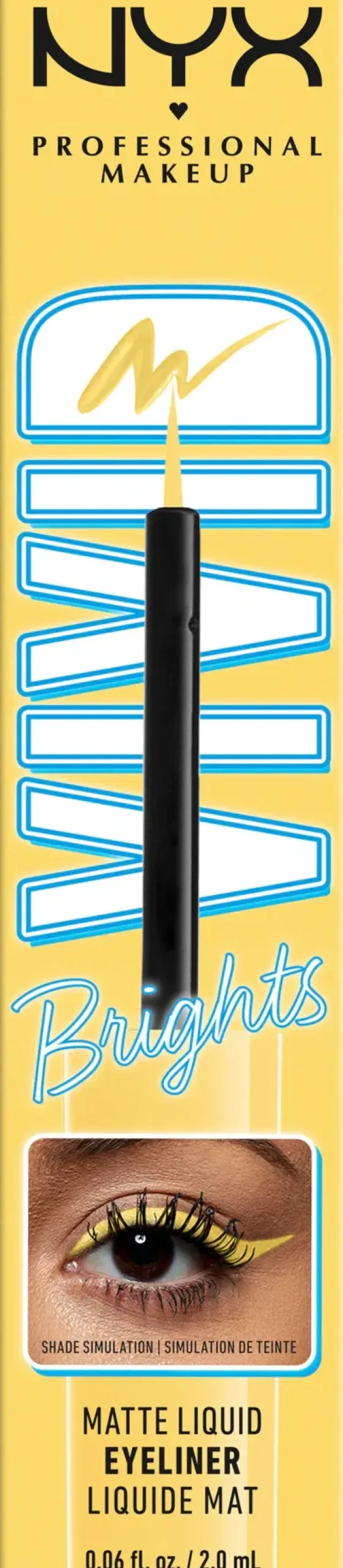 NYX Professional Makeup Silmämeikit<Vivid Bright Liquid Liner silmänrajauskynä 2 ml