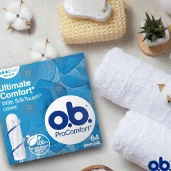 o.b. Kuukautiset Ja Intiimihygienia<ProComfort Normal 64 kpl
