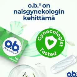 o.b. Kuukautiset Ja Intiimihygienia<® ProComfort Super Plus 16 kpl