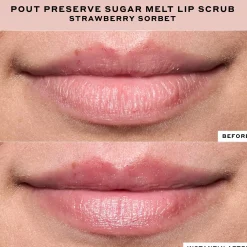 Ole Henriksen Kasvojenhoito<ONE SHOT Pout Preserve Sugar Melt Lip Scrub Strawberry Sorbet huulikuorinta 4 ml