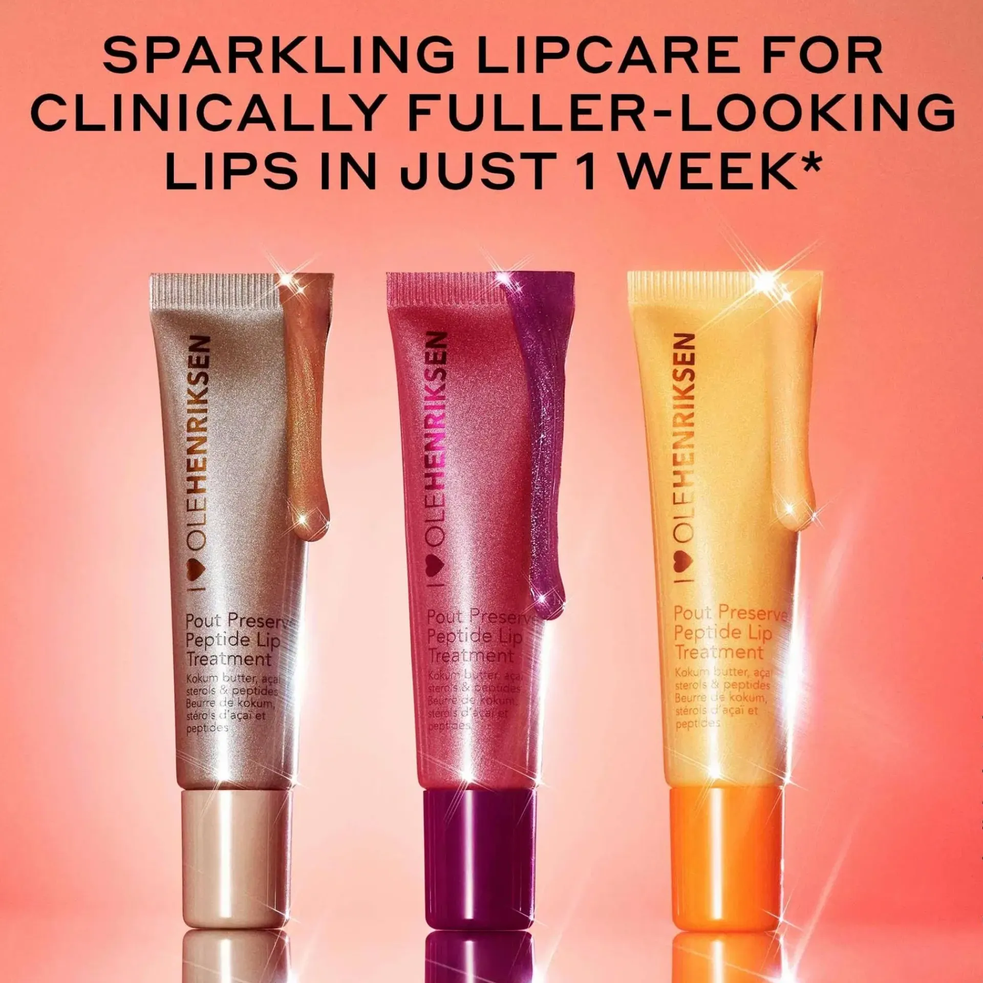 Ole Henriksen Kasvojenhoito<Pout preserve Glimmer lip treatment Citrus Sunshine huulivoide 12ml