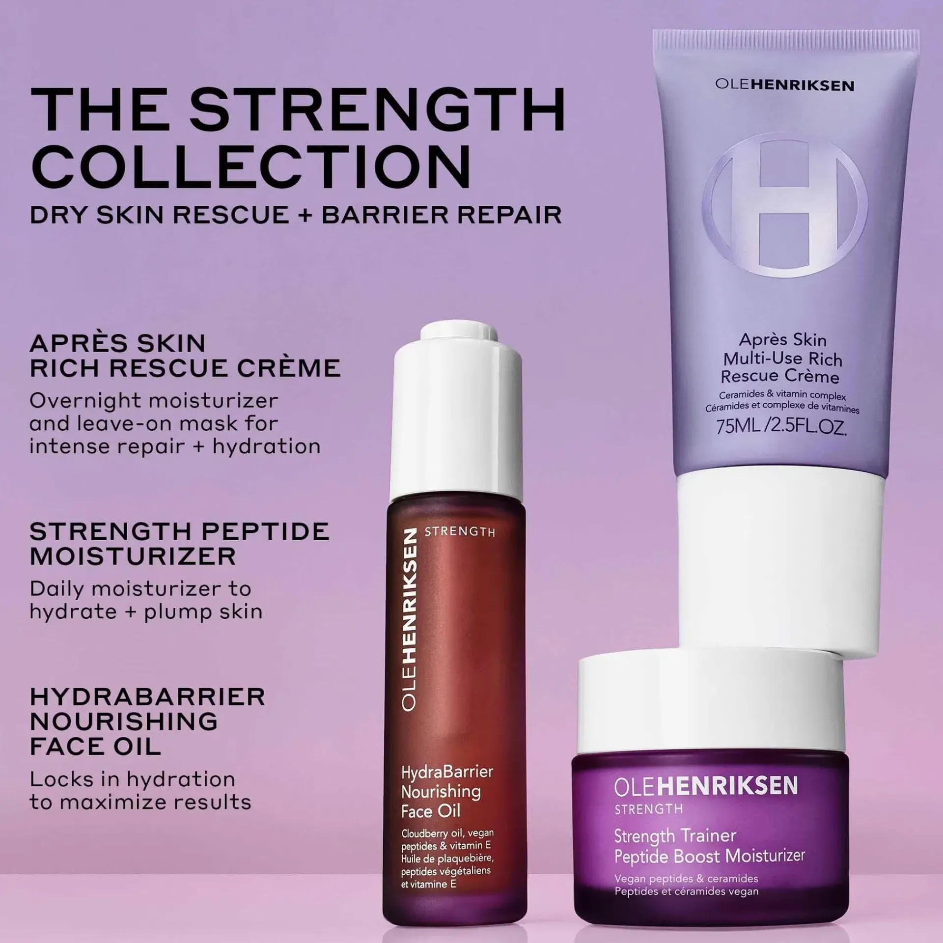 Ole Henriksen Kasvojenhoito<OleHenriksen Strength HydraBarrier Face Oil kasvoöljy 30 ml