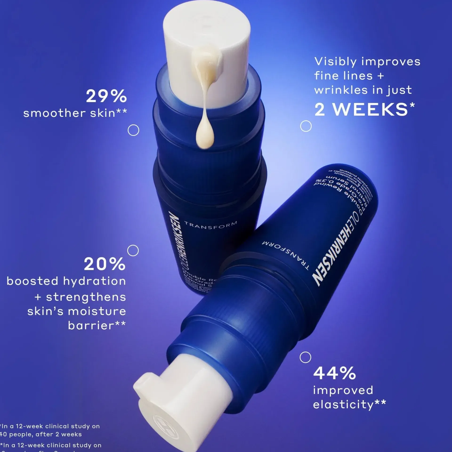 Ole Henriksen Ihonhoidon Tehoaineet|Kasvojenhoito<OleHenriksen Transform Double Rewind 0.3% Retinol kasvoseerumi 30 ml