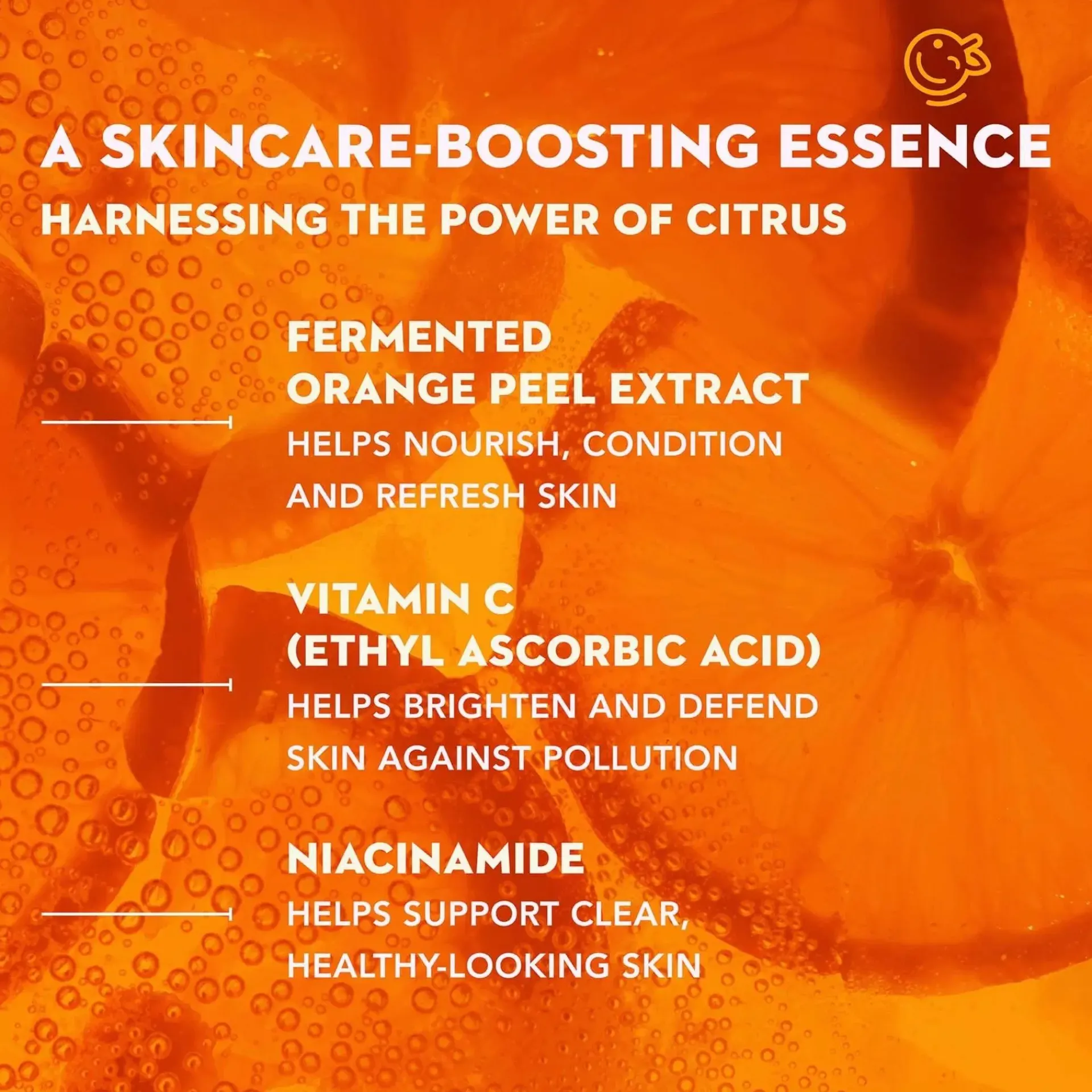 Ole Henriksen Ihonhoidon Tehoaineet|Kasvojenhoito<OleHenriksen Truth Barrier Booster Orange Fermet Essence hoitovesi 120 ml
