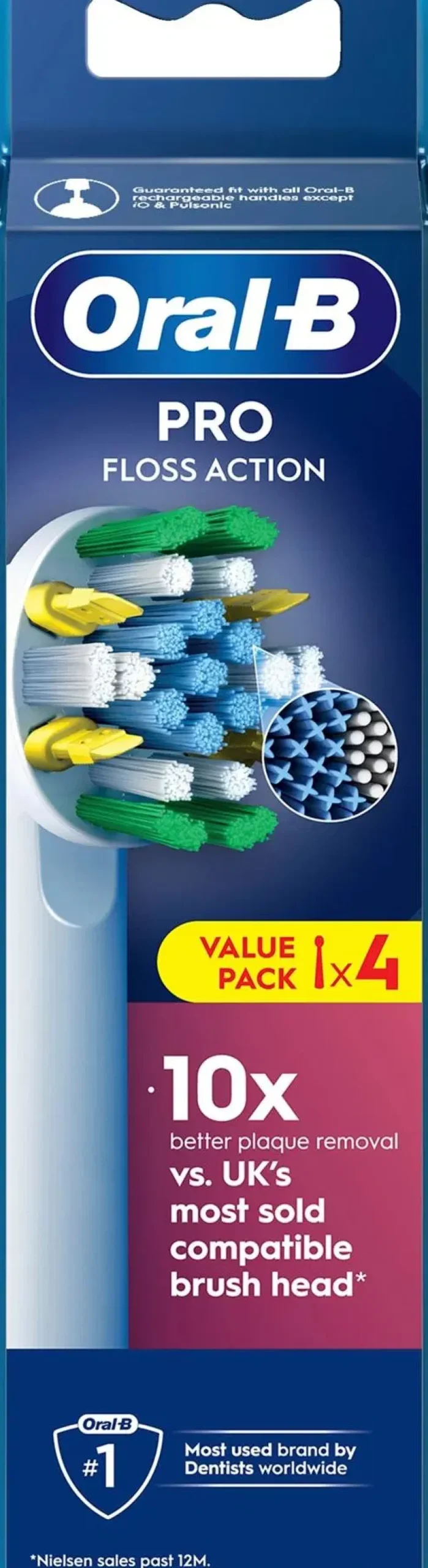 Oral-B Suuhygienia|Suuhygienia<Floss Action 4kpl vaihtoharja