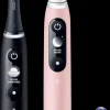 Oral-B Suuhygienia|Suuhygienia<iO6 Black Lava ja Pink Sand -Sähköhammasharja Braun-tekniikalla