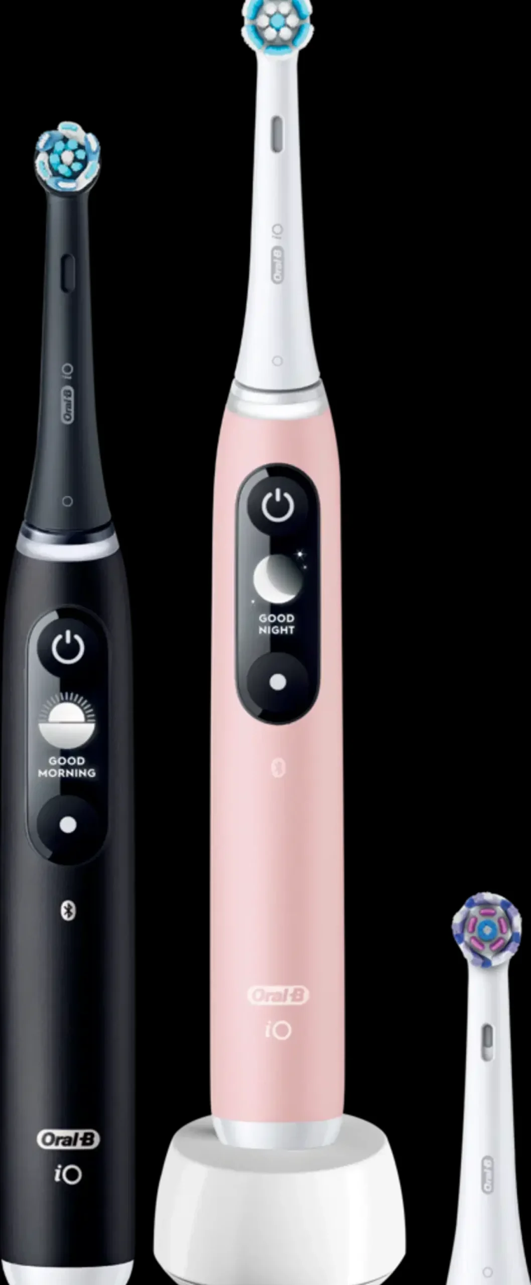 Oral-B Suuhygienia|Suuhygienia<iO6 Black Lava ja Pink Sand -Sähköhammasharja Braun-tekniikalla