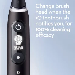 Oral-B Suuhygienia|Suuhygienia<iO6 Black Lava ja Pink Sand -Sähköhammasharja Braun-tekniikalla