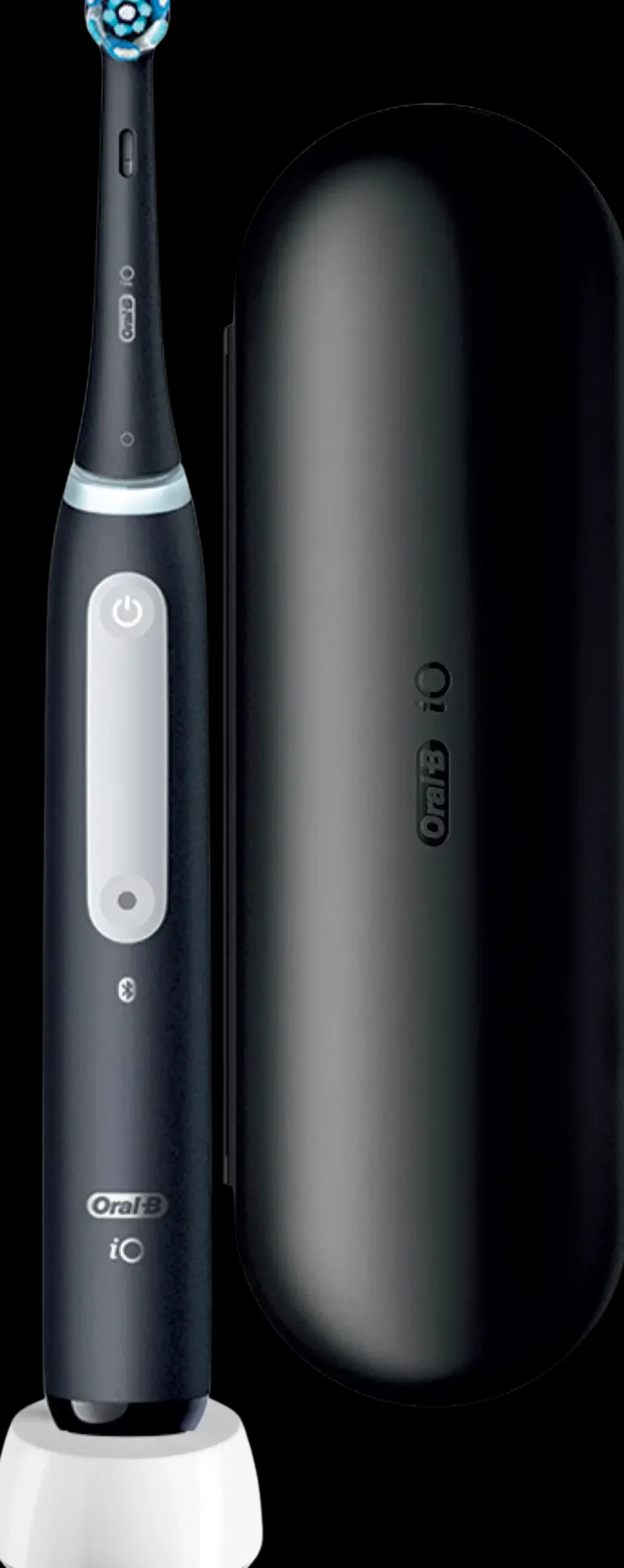 Oral-B Suuhygienia|Suuhygienia<iO 3S Black -Sähköhammasharja Braun-tekniikalla + matkakotelo