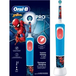 Oral-B Suuhygienia|Suuhygienia<Vitality Pro Kids Spiderman sähköhammasharja + lisävaihtoharja