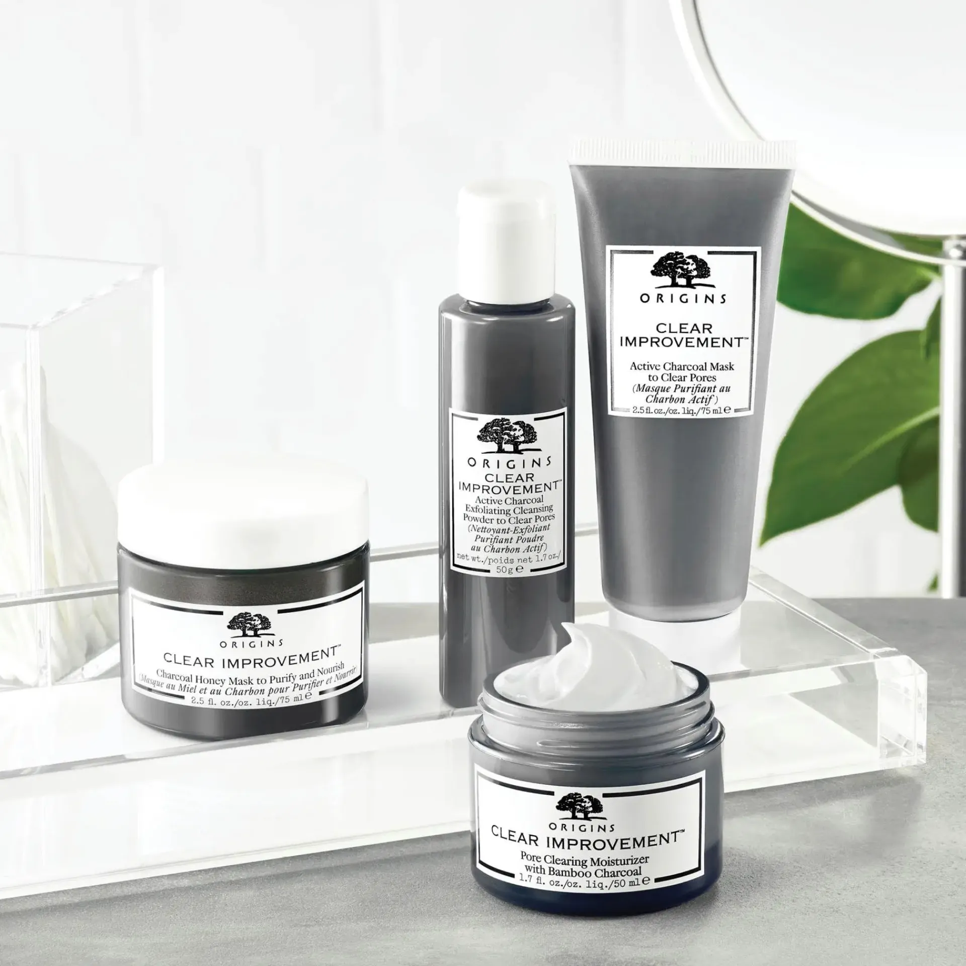 Origins Kasvojenhoito<Clear Improvement™ Active Charcoal Mask to Clear Pores kasvonaamio 75 ml
