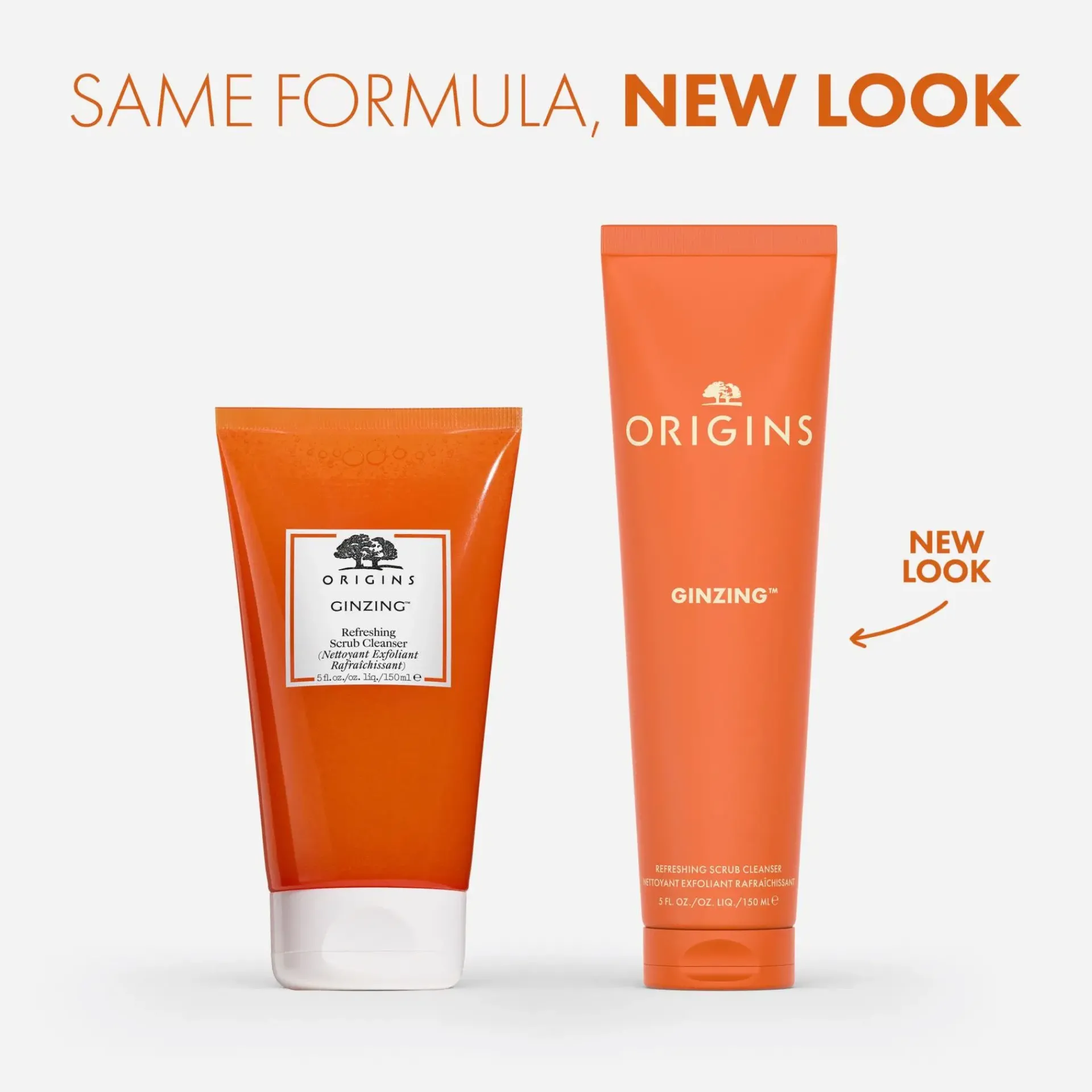 Origins Kasvojenhoito<GinZing™ Refreshing Scrub Cleanser puhdistusgeeli 150 ml