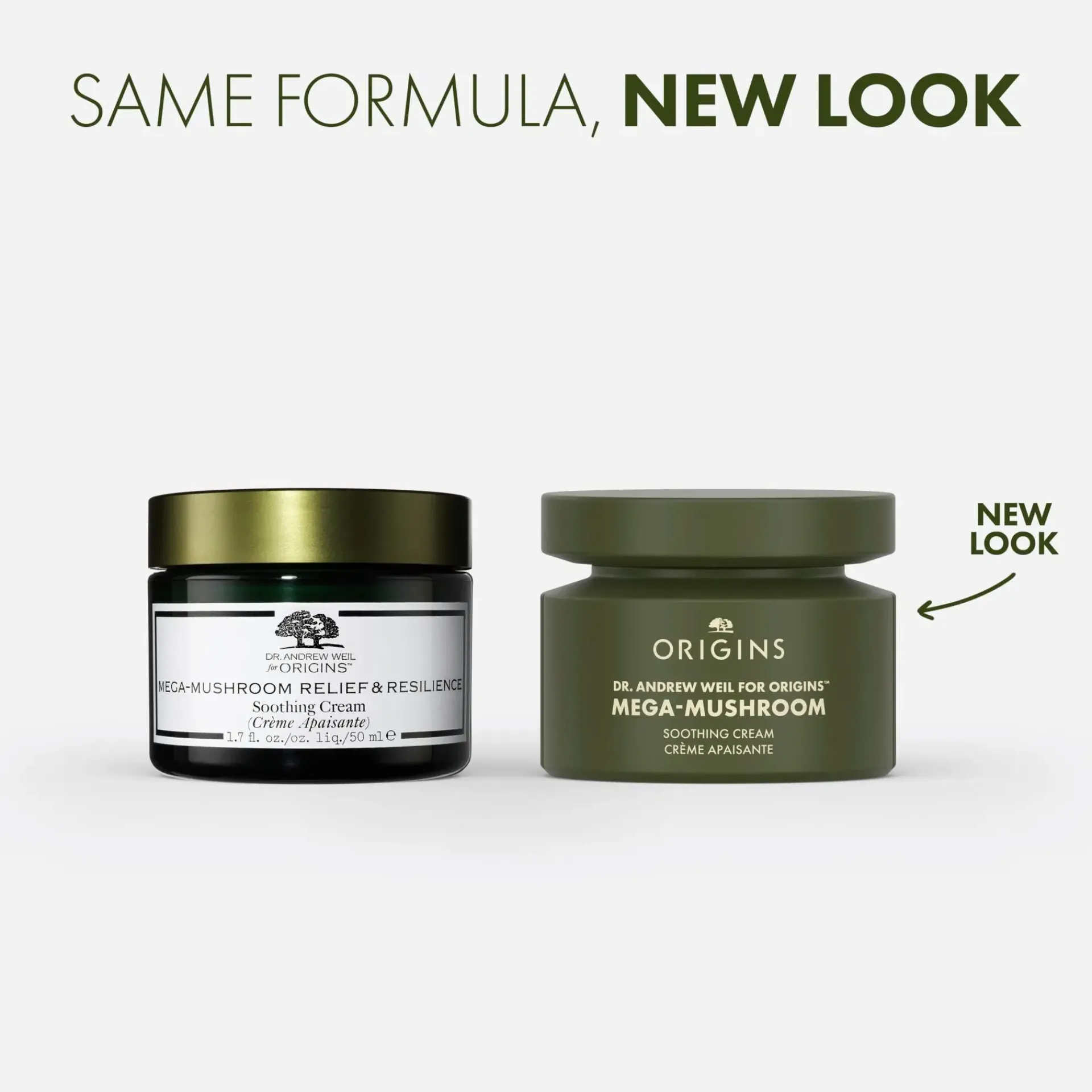 Origins Kasvojenhoito<Mega-Mushroom™ Skin Relief Soothing Face Cream rauhoittava kasvovoide 50 ml