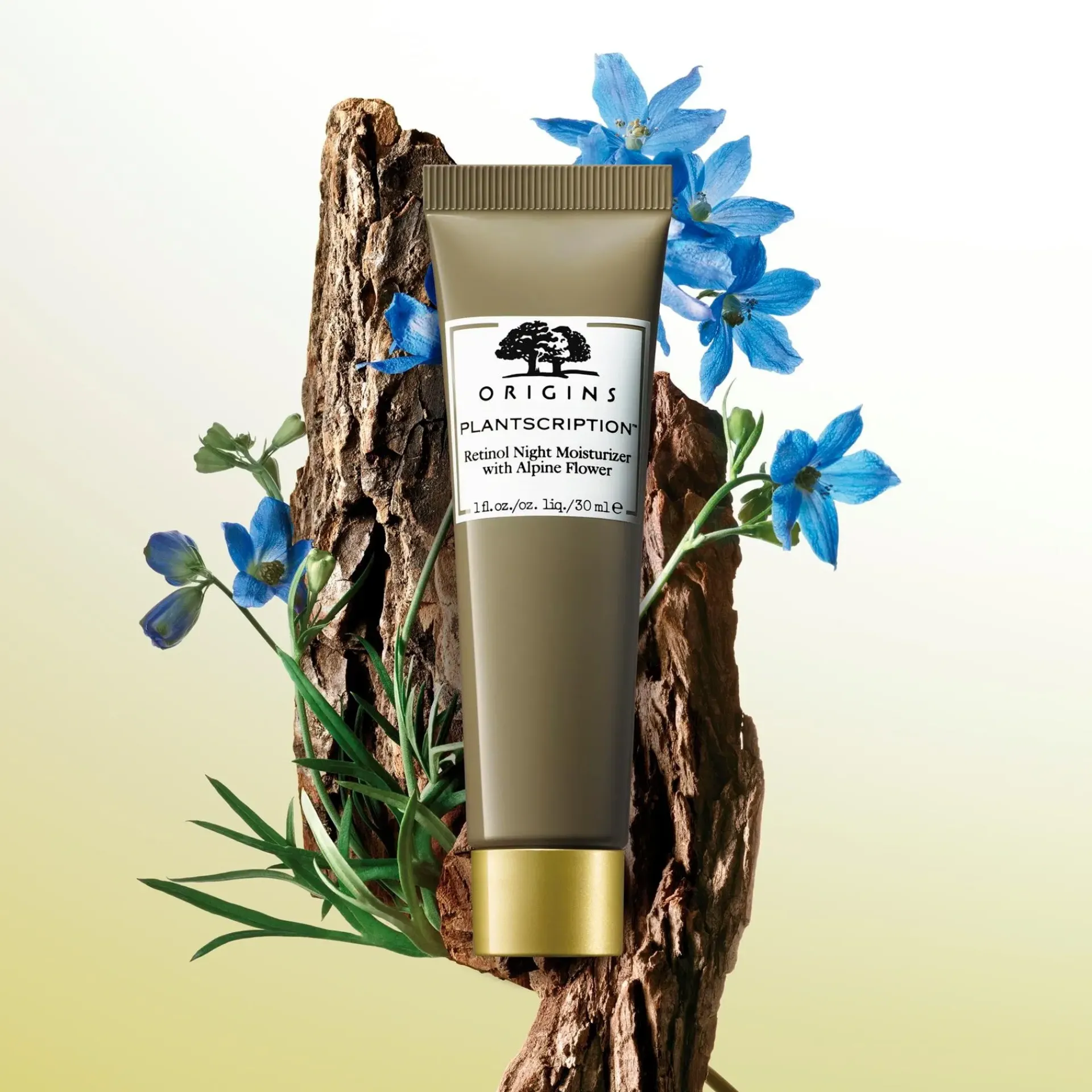Origins Kasvojenhoito<Plantscription™ Retinol Night Moisturizer with Alpine Flower yövoide 30 ml