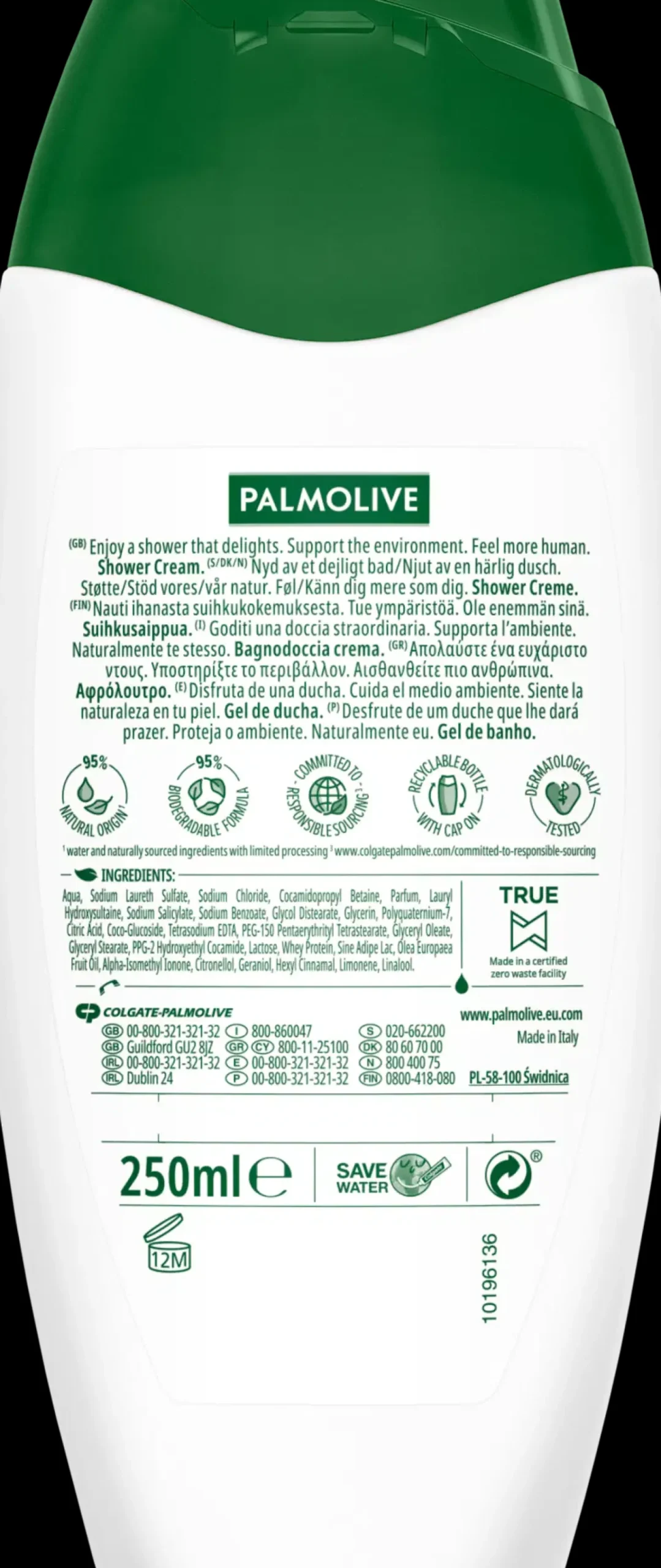 Palmolive Vartalonhoito<Naturals Olive & Milk suihkusaippua 250 ml