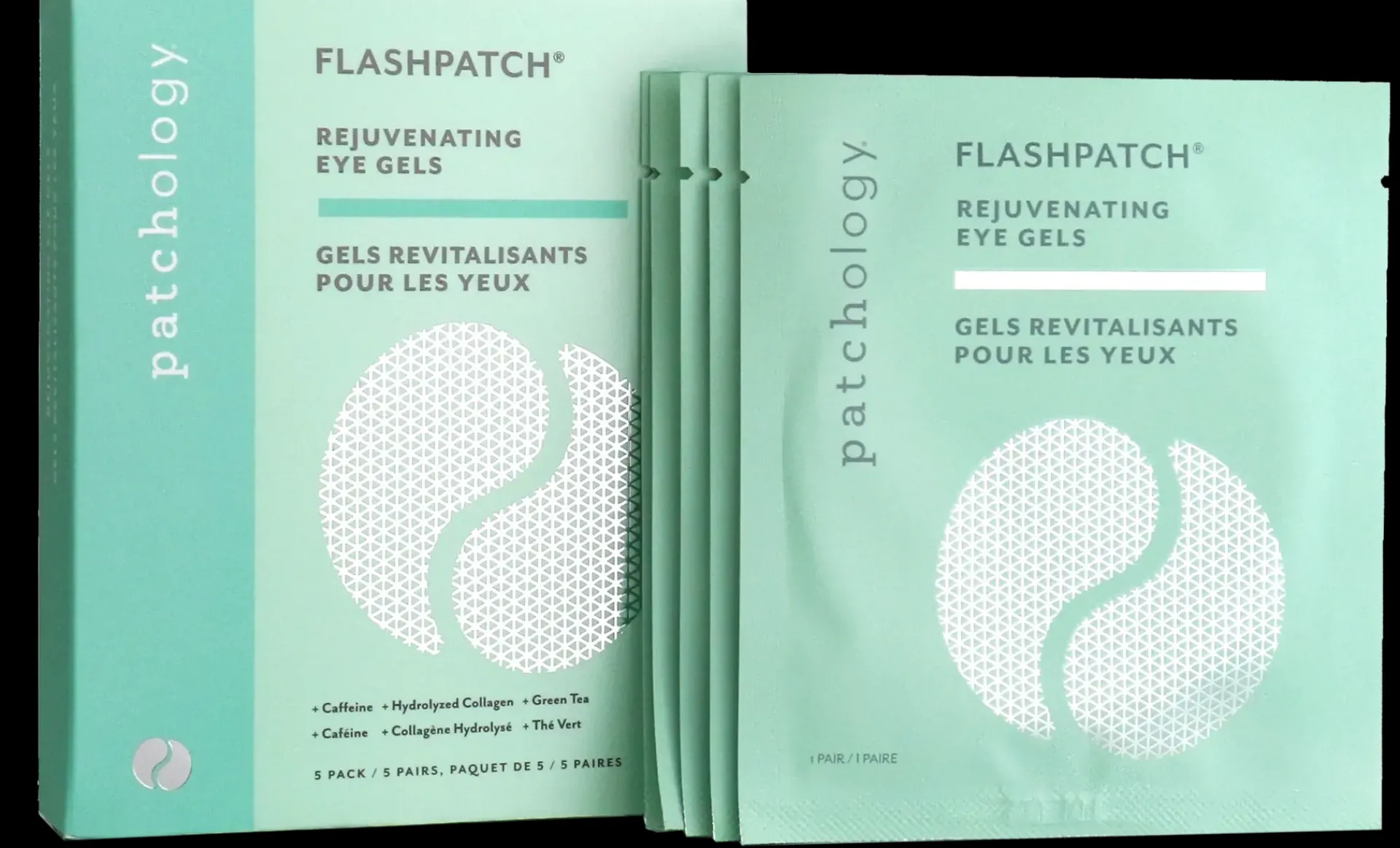 Patchology Ihonhoidon Tehoaineet|Kasvojenhoito<FlashPatch Eye Gels -silmänalusnaamiolaput 5 paria