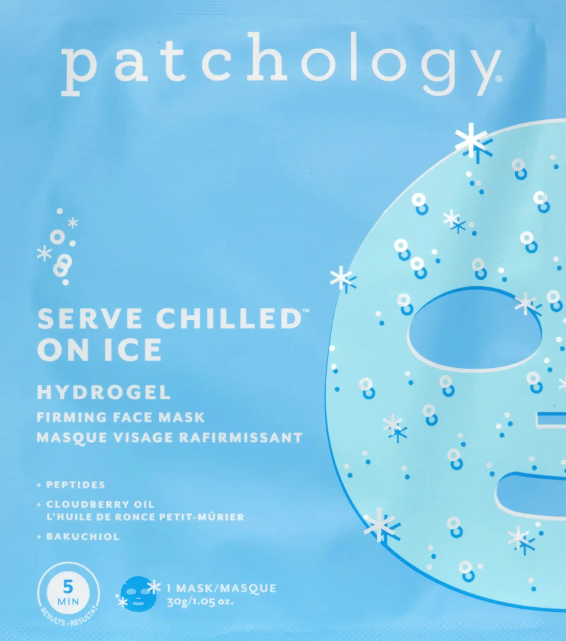 Patchology Kasvojenhoito<Serve Chilled™ On Ice Firming Hydrogel Mask -hydrogeelinaamio
