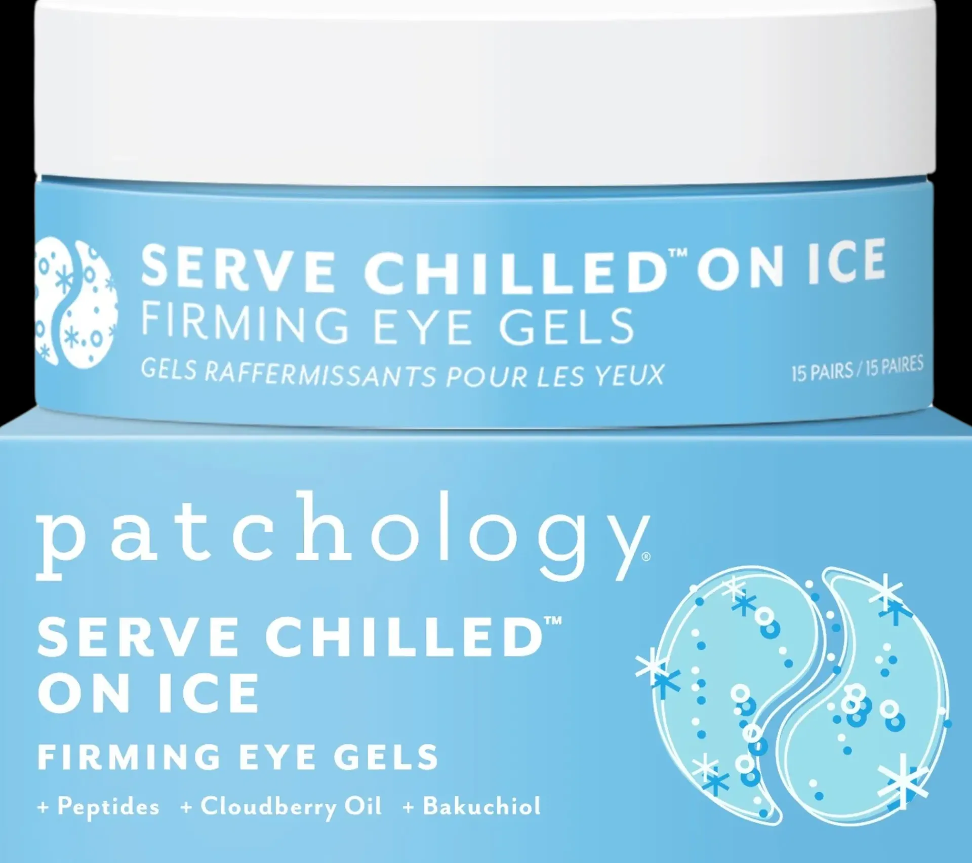 Patchology Kasvojenhoito<Serve Chilled™ On Ice Firming Eye Gels -silmänalusnaamiolaput 15 paria