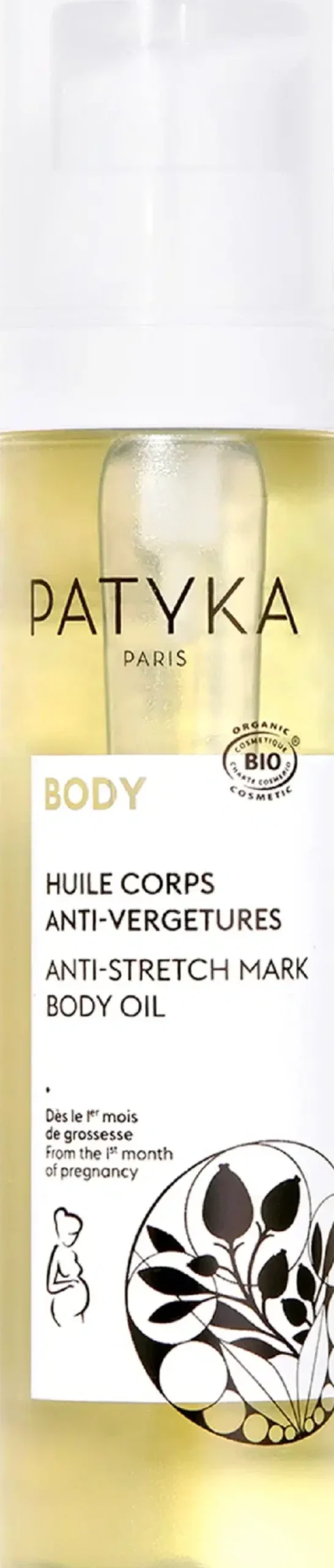 Patyka Ihonhoito|Kylmägeelit Ja Hoitosalvat<Stretch Mark Oil -raskausarpiöljy 100ml