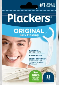 Plackers Suuhygienia|Suuhygienia<Original hammaslankain 38kpl