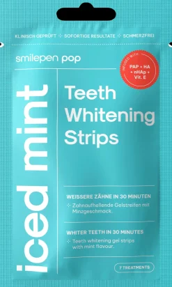 POP Suuhygienia|Suuhygienia<Teeth Whitening Strips - Iced Mint -hampaiden valkaisuliuskat