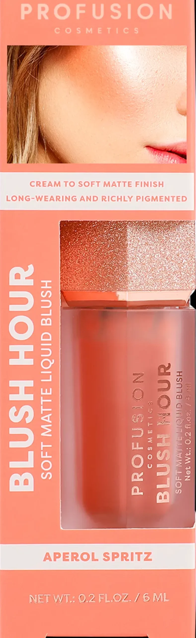Profusion Cosmetics Kasvomeikit<Blush Hour Soft Matte Liquid Blush nestemäinen poskipuna 6 ml