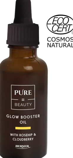 Pure=Beauty Ihonhoito|Kasvojenhoito<Glow Booster Oil with Rosehip & Cloudberry -kasvoöljy 30 ml