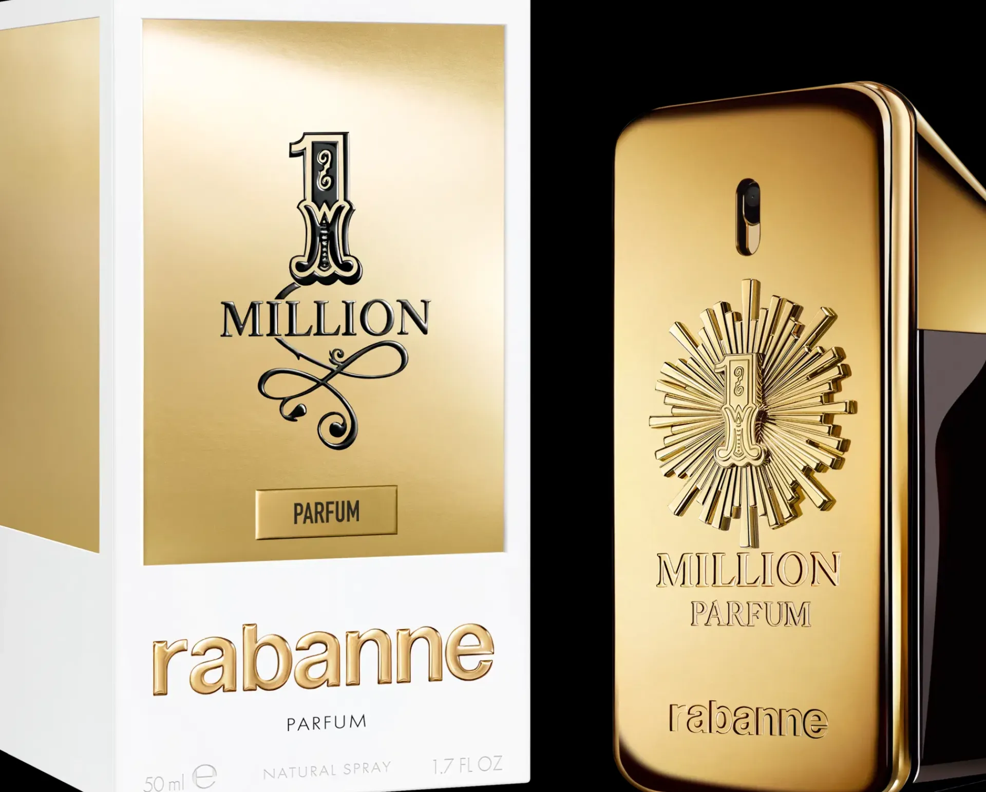 Rabanne Tuoksut|Hajuvedet<1 Million Parfum EdP tuoksu 50 ml