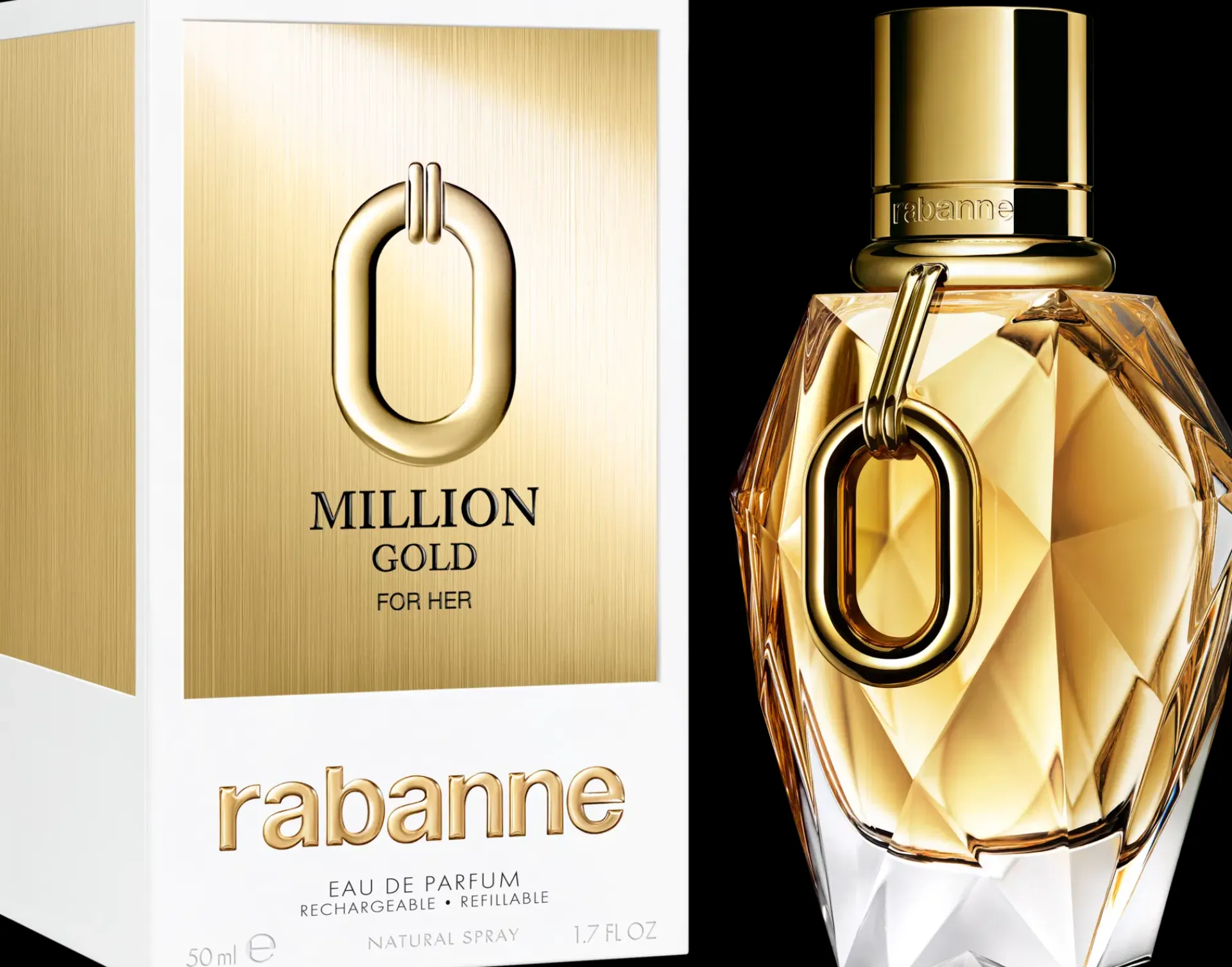Rabanne Hajuvedet<Million Gold for Her EdP tuoksu 50 ml