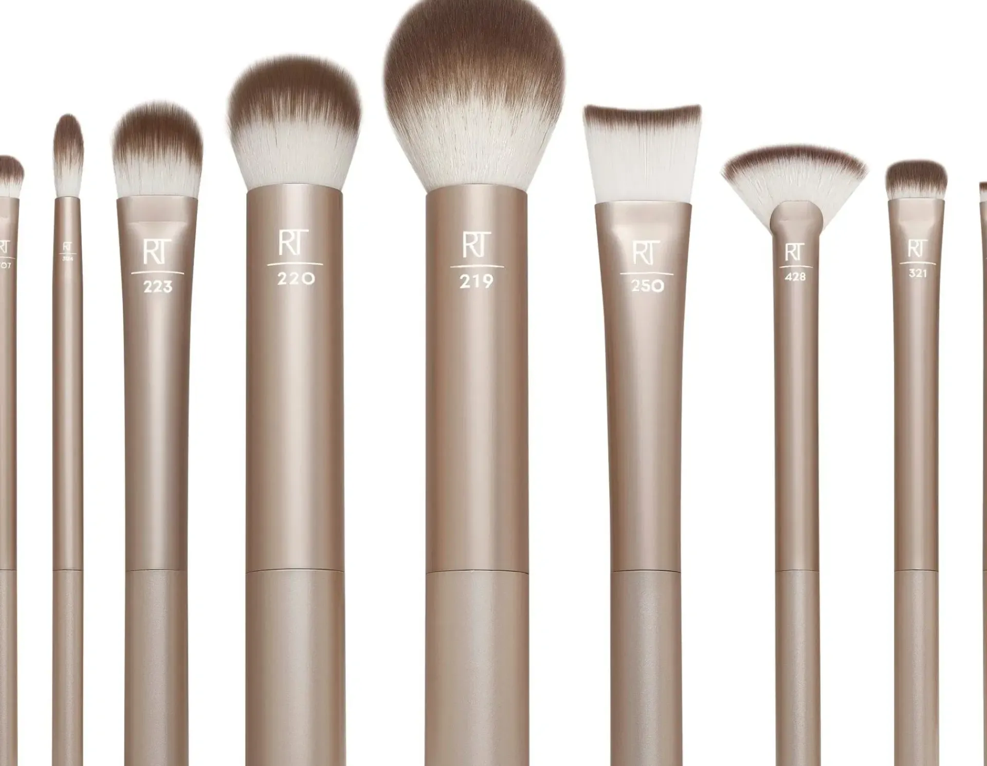 Real Techniques Meikkipakkaukset|Meikkisiveltimet Ja -Välineet<Au Naturale Brush -meikkisivellinsetti