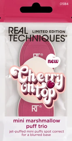 Real Techniques Meikkisiveltimet Ja -Välineet<Cherry On Top Mini Marshmallow Puff Trio -meikkisienitrio