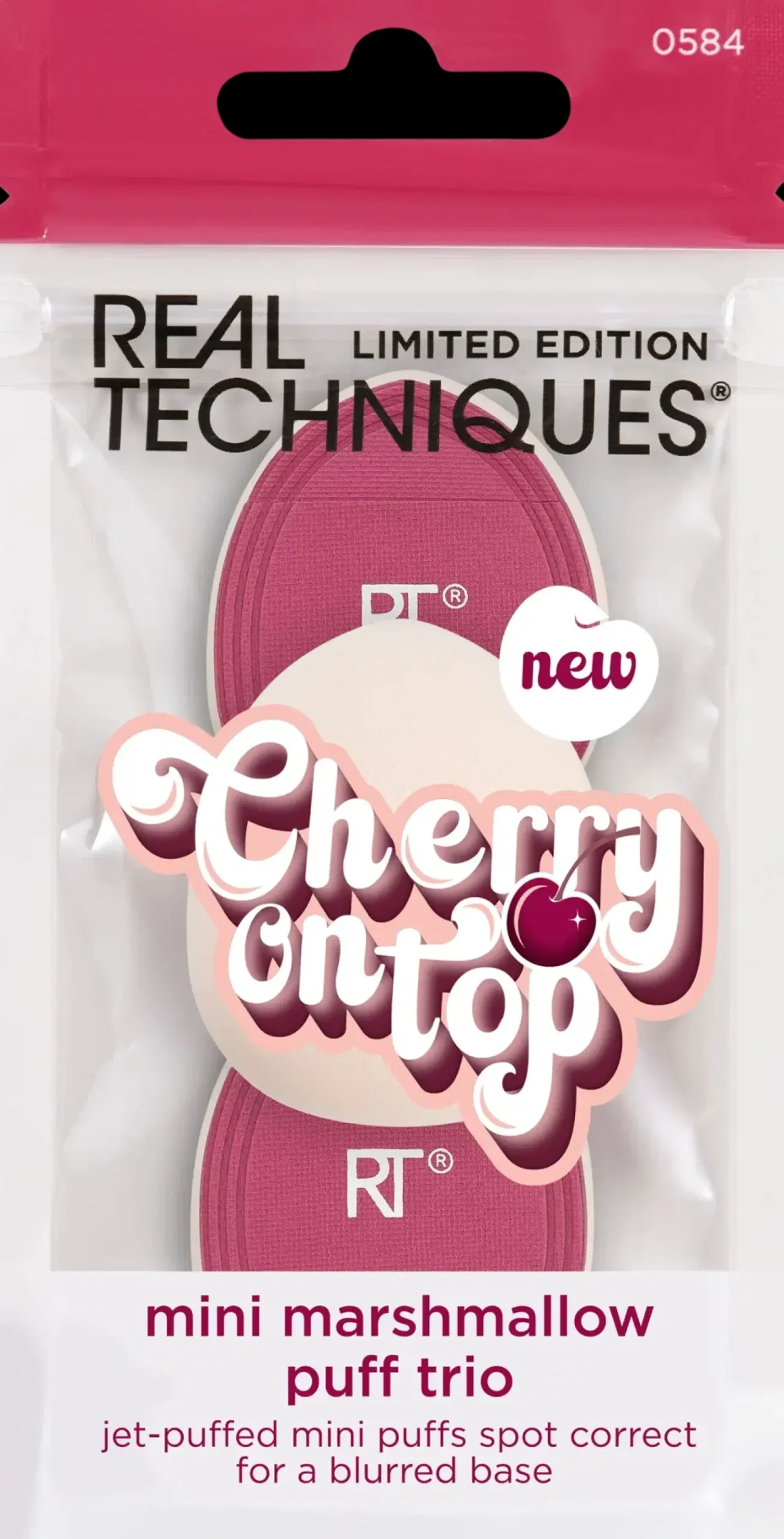 Real Techniques Meikkisiveltimet Ja -Välineet<Cherry On Top Mini Marshmallow Puff Trio -meikkisienitrio