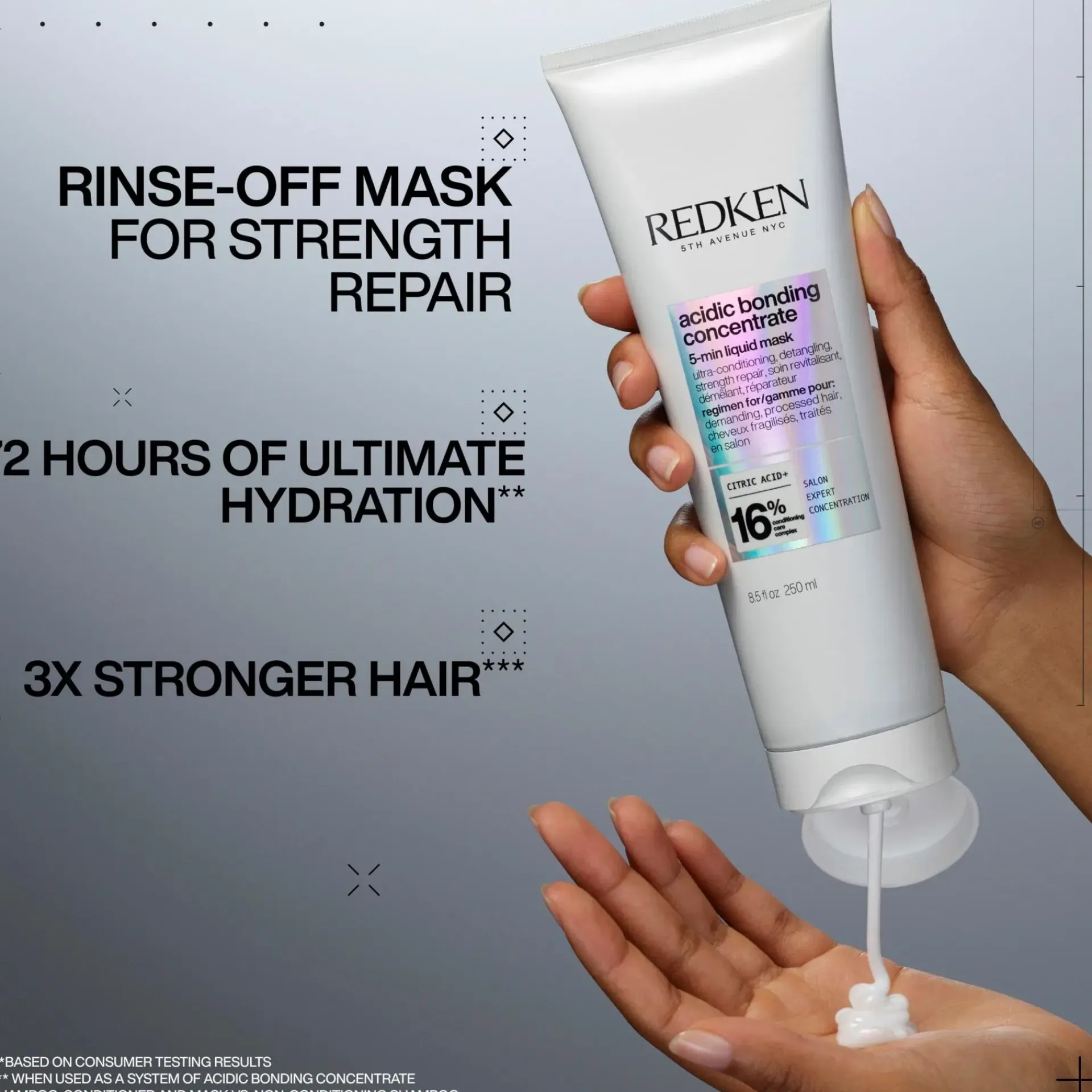 Redken Hiustenhoito<Acidic Bonding Concentrate 5-Min Mask hiusnaamio 250 ml