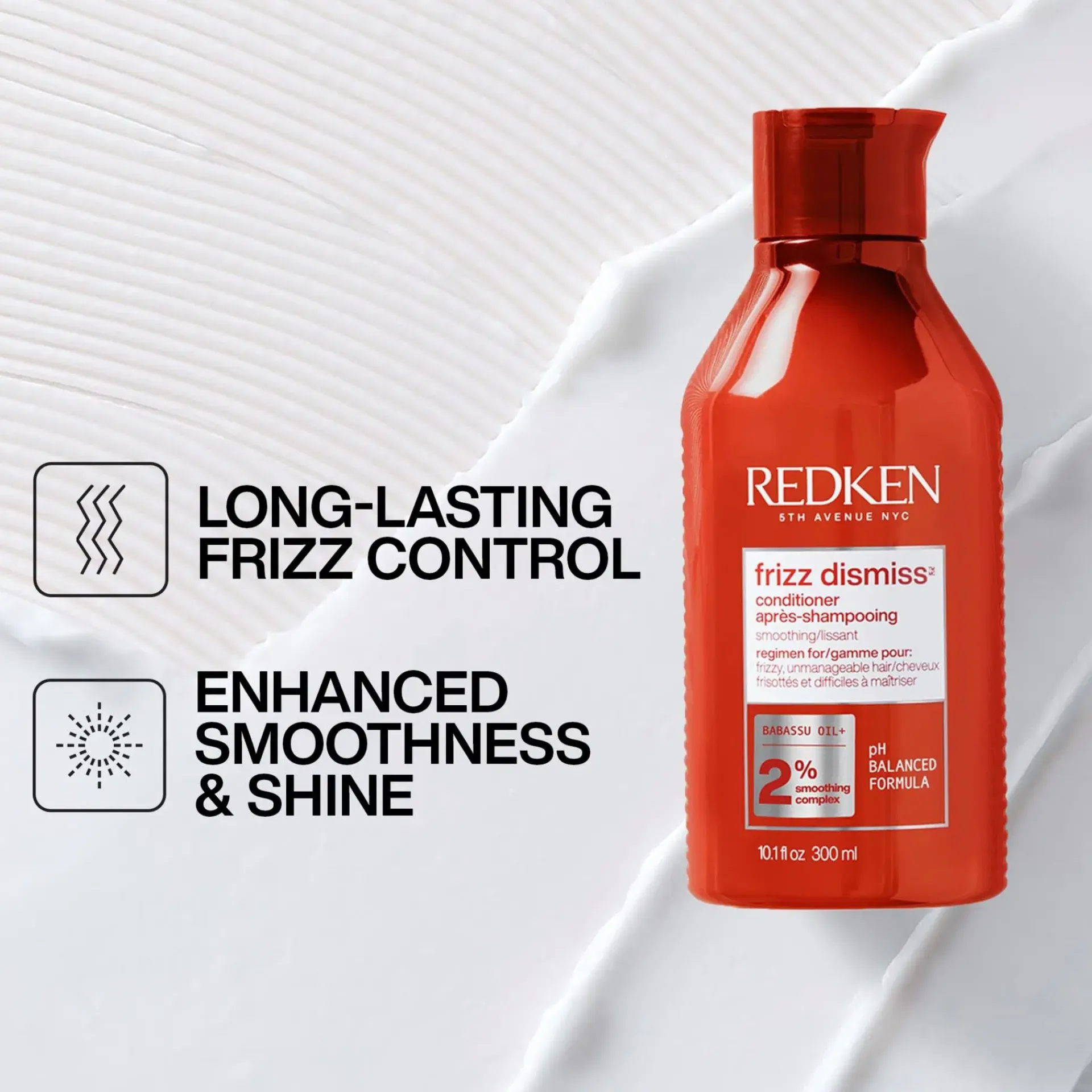 Redken Hiustenhoito|Kampaamotuotteet<Frizz Dismiss Conditioner hoitoaine 300 ml