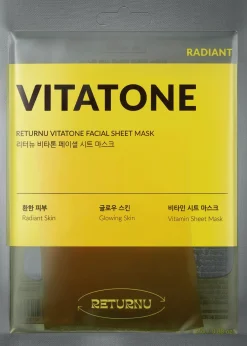 Returnu Korealainen Ihonhoito|Kasvojenhoito<Vitatone Facial Sheet Mask 25 g