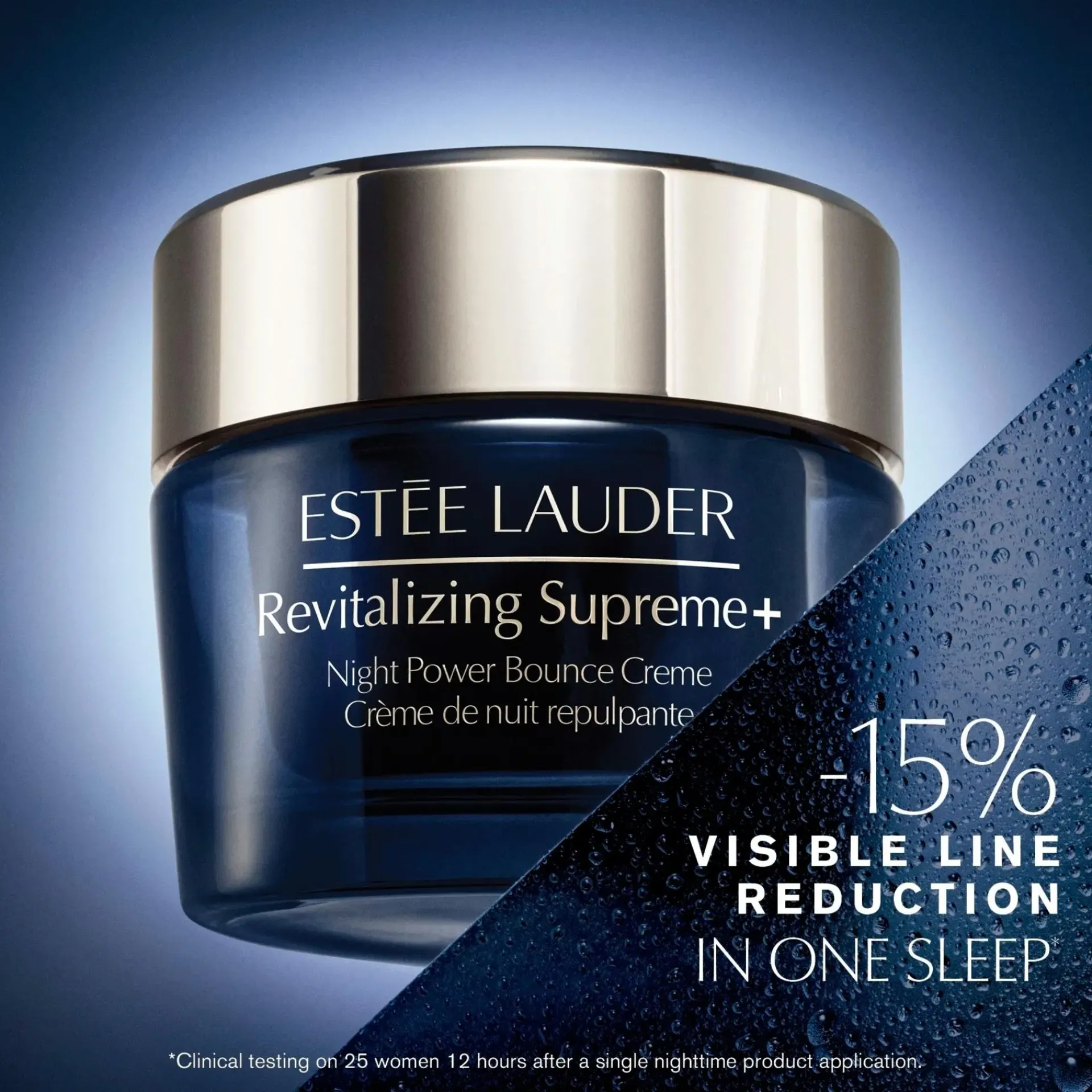Estée Lauder Kasvojenhoito<Revitalizing Supreme+ Night Power Bounce Cream Refill yövoide täyttöpakkaus 50 ml